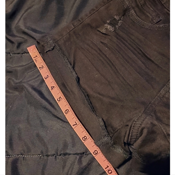 Black Juniors SO High-Rise Shortie Shorts Denim from Kohls NWT - Picture 9 of 9